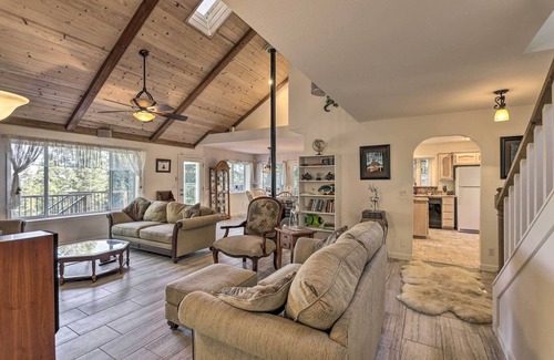 Shingletown House | 20 Mi to Lassen Park: Chateau w/Mt Shasta View!