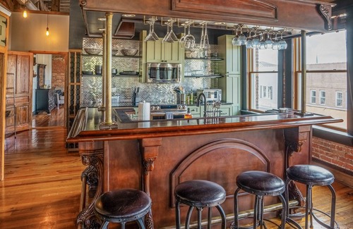 Brevard Condo | 2000 sqft Historic Loft in Downtown Brevard - Near Waterfalls, Dining & More