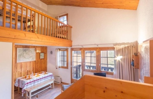 Montchavin Apartment | 200m from ski slopes, 3rd floor, balcony, tv, ski locker, 60m², Montchavin La Plagne