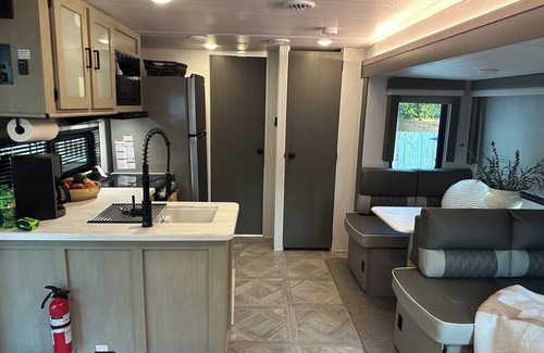 Virginia Beach House | 2024 Forest Rive Salem 36 foot camper To book this you need a campsite