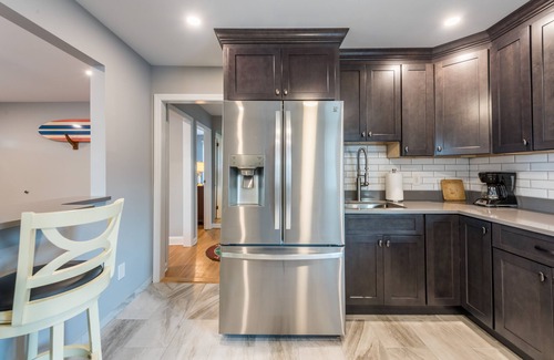 Ortley Beach House | 2025 LAVALLETTE: NEW Gourmet Kitchen & Bathroom & AC System & Outdoor shower