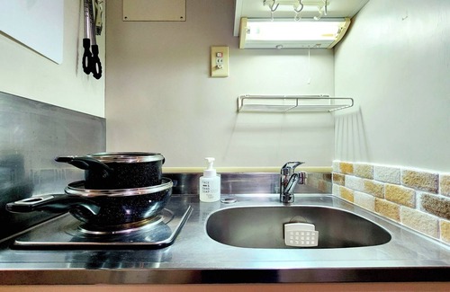 Kanazawa Apartment | 204 Twin room with shower room 2 single beds Near Kanazawa Castle/Kanazawa Ishikawa