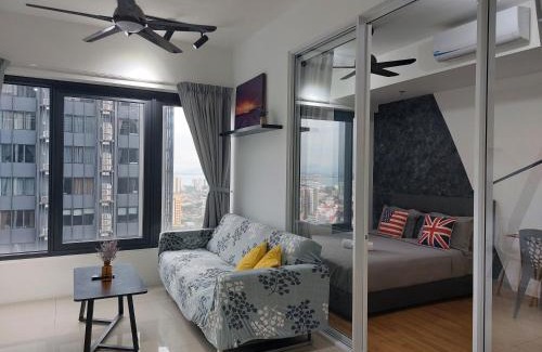 Downtown George Town Apartment | 218 Tropicana Georgetown Penang #B30 2BR for 4-7pax温馨窝舒适两房