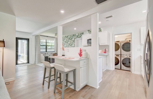 Delray Beach House | 230 Luxury 4BR Delray Villa: Heated Pool, Hot Tub, Ping-Pong & Screen Porch, FUN