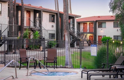 New Papago Parkway Apartment | 245 Fully Furnished 1BR Suite-Pet Friendly!