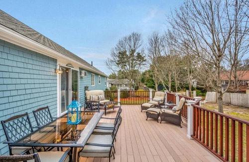 Osterville House | 271 Westwind Cir - Charming, Pet-Friendly 3BR retreat, beach pass, AC, game room
