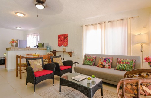 Akumal Apartment | 2BD 5-guest Unique Condo Beachfront