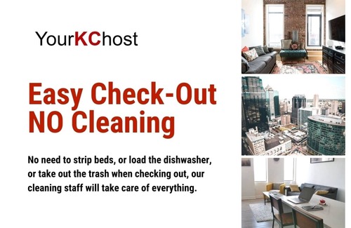 Downtown Kansas City Apartment | ✪2Bed2Ba✪Amazing Rivermarket Location✪Downtown✪