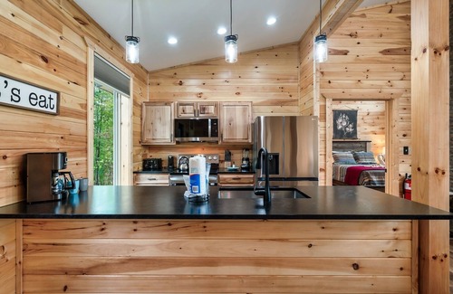 Cosby Cabin | 2BR Cabin with Private Indoor Pool and Hot Tub