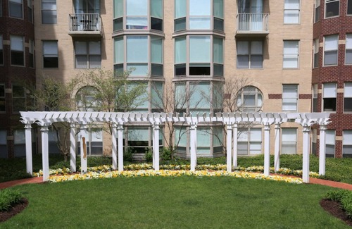 Penn Quarter Apartment | 2BR in Penn Quarter w/Pool + large garden, near metro by Blueground