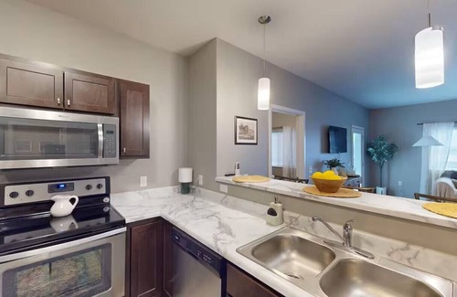 Sioux Falls Apartment | 2BR2B w/Dog Park, Pool, and Gym