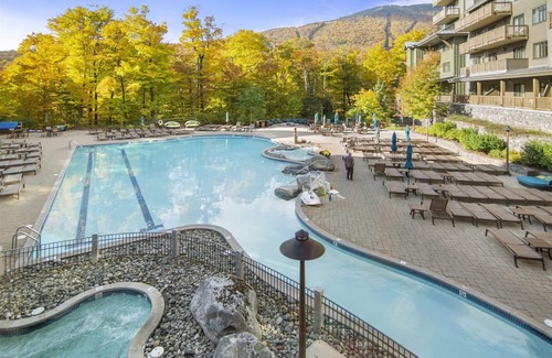 Stowe Area Apartment | 2nd Floor Studio in The Lodge at Spruce Peak