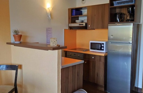 Jausiers Apartment | 2nd floor, swimming pool, sauna, terrace, parking, tv, 50m², Pra Loup