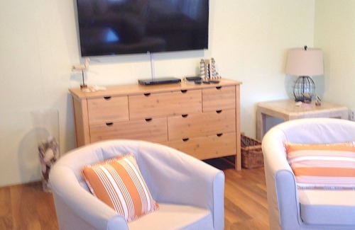 Barnegat Light Apartment | 2nd in from the Ocean with Bikes and Beach Chairs.
