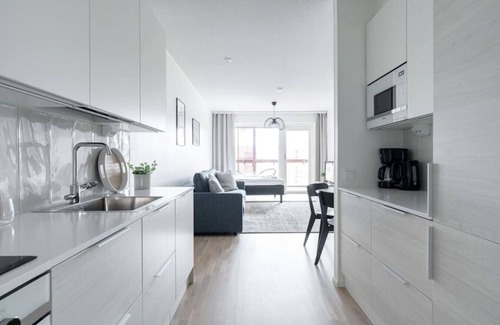 Tampere Apartment | 2ndhomes Tampere Kaplan #2 Apt | Sauna & Lake View