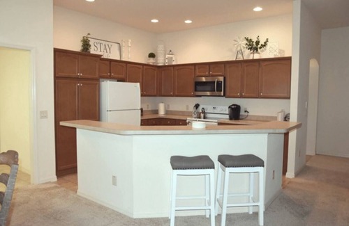 Village of Collier Villa | 3/2 Courtyard Villa w/Golf Cart and Fenced yard. Walk to Brownwood!