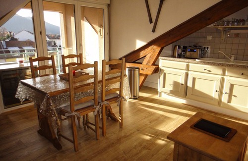 Gerardmer Apartment | 3 * apartment + garage in a luxury residence, balcony with lake view, downtown