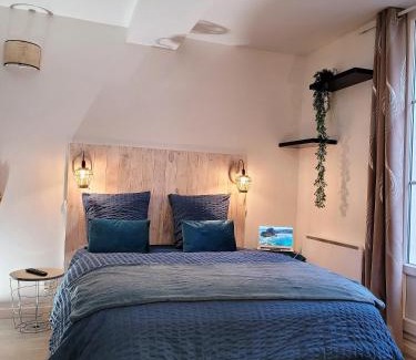 Dieppe Apartment | 3 Appartements DEUX chambres , 1 studio ,L'établissement LA PLAGE A 2 PAS, NETFLIX, lits faits à votre arrivée, serviettes de toilette, Ménage, Wifi, en hyper centre ,Plage à 100m, BOX à Vélos, paiement 3 fois sans frais, prix tout compris