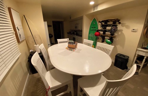 Ship Bottom Condo | 3-bdrm condo in Ship Bottom. 1 block from beach and bars. Surfboards included!