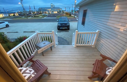 Ship Bottom Condo | 3-bdrm condo in Ship Bottom. 1 block from beach and bars. Surfboards included!