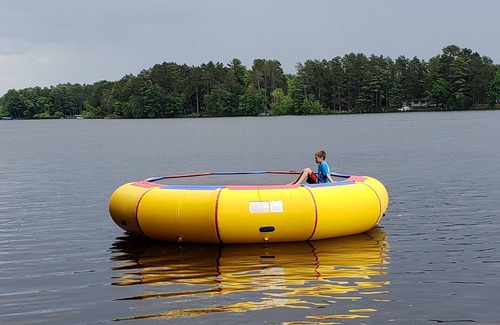 Chetek Apartment | 3 bedroom apartment/cabin on the lake!