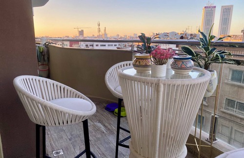 Casablanca Apartment | 3-bedroom apartment in fabulous Casablanca with AC, WiFi