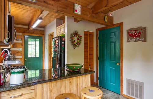 Maple Springs House | 3 Bedroom Historic Cabin with Elegant Views, Pond, Hot Tub & Paved Access