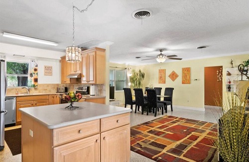 Sarasota Springs House | 3 BR/3 BA with Private Pool & Patio Near Beaches