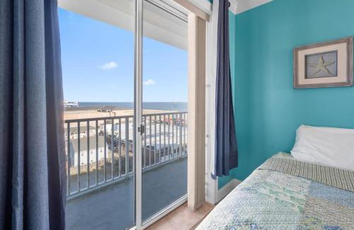 Ocean City Apartment | 3 BR Belmont Towers on Boardwalk: Ocean & Bay Views