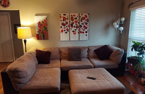 Troutman Park House | 3 BR house with deck and large back yard located on bike trail & public bus stop