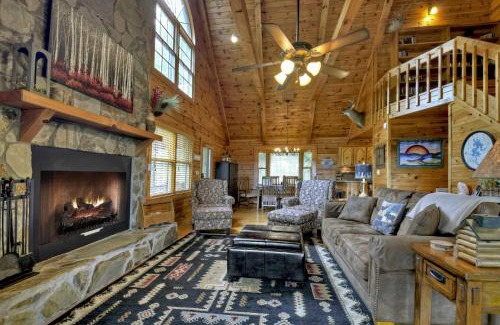 Morganton House | 3 BR Mountain Cabin Games Hot Tub Fire Pit