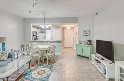 North Myrtle Beach Apartment | 3 Mi to Cherry Grove Beach Coastal Condo Retreat!