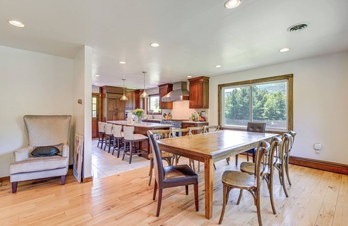 Edgewood House | 3 Mi to Colgate Lake: Mtn-View Home, Deck + Grill!