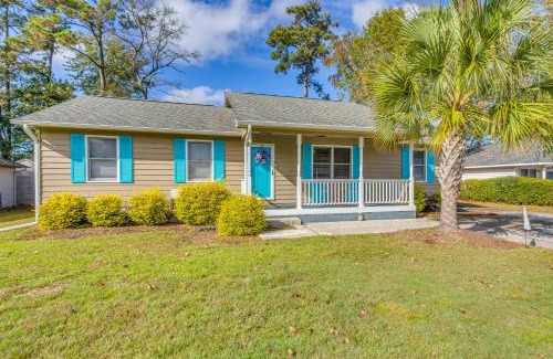 Little River House | 3 Mi to Ocean Home with Deck in Little River!