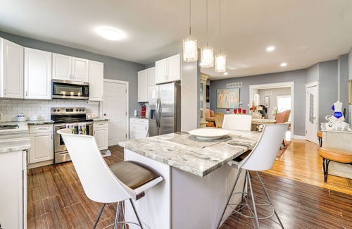 Yeadon House | 3 Mi to Penn: Pet-Friendly Townhome in Yeadon!