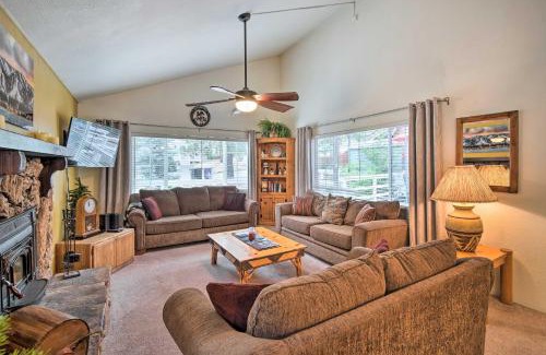 Big Bear House | 3 Mi to Skiing Big Bear Cabin with Deck