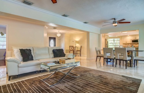 Boca Raton House | 3 Miles to Beach* East Boca Free WIFI* Screened-in Heated Pool* Sleeps up to 6*