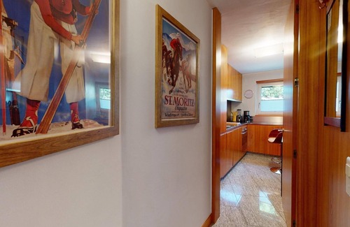 Celerina-Schlarigna Apartment | 3-room apartment on the first floor, 67m2.
