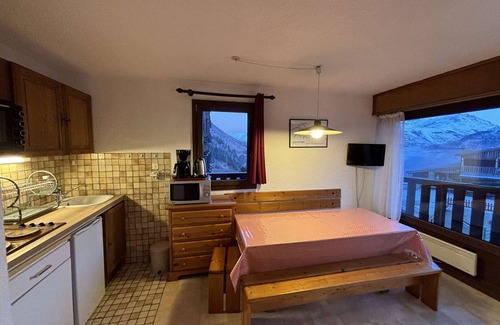 Auris Apartment | 3-room apartment ski-in ski-out, balcony, sleeps 6 - Auris en Oisans