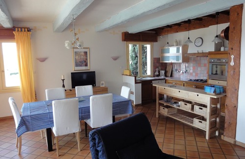 Ruoms Apartment | 3* self-contained apartment with private pool in the heart of a thousand olive trees.
