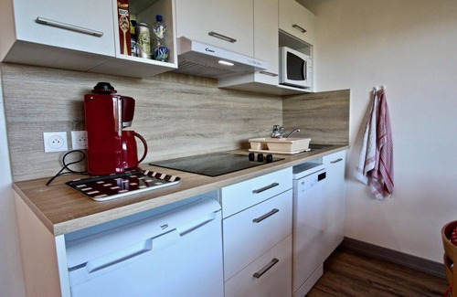 Chamrousse Apartment | 300m from ski slopes, 3rd floor, balcony, parking, tv, ski locker, 24m², Chamrousse