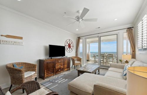 Folly Beach Villa | 302 OPV Top Floor Ocean Views Penthouse