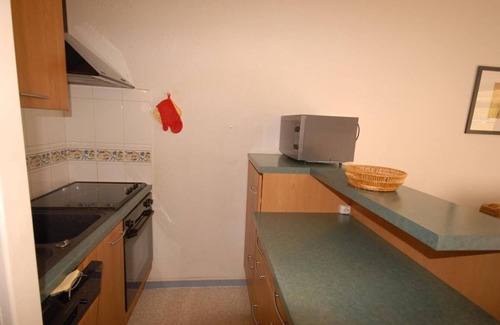 Eaux-Bonnes Apartment | 30m from ski slopes, 1st floor, view ski slopes, balcony, tv, 26m², Gourette