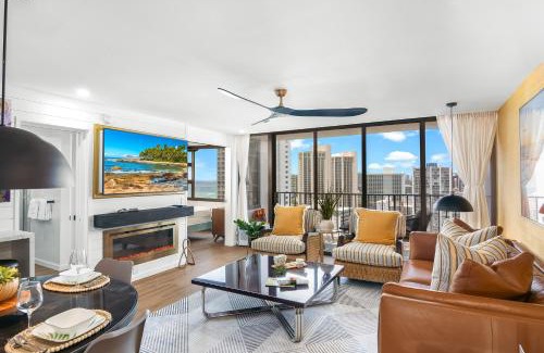 Waikiki Apartment | 30th Fl Luxury Ocean & Waikiki view with Free Parking