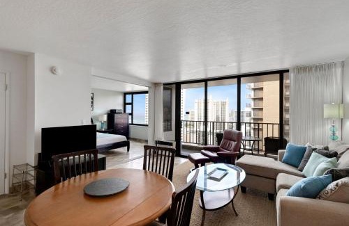 Waikiki Apartment | 31st-Floor Oceanview Oasis - Steps to Waikiki Beach with Free Parking (13112)