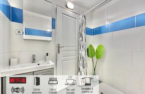 Mons-en-Baroeul Apartment | 34B - JUNGLE APPART avec jardinet et parking