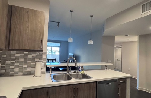 University City Apartment | 360 Luxury Apartment : Sleek 1-Bedroom Apartment with Amenities