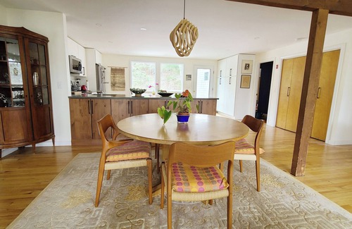 Wellfleet House | 3BD+ Wooded Retreat-Central Air, Large Yard & Deck, Screen Porch, Secluded