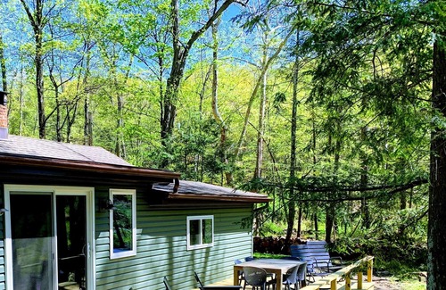 Rhinebeck Cottage | 3Br escape set on winding creek in 130acre forest