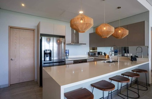 Playacar Apartment | 3BR Luxury Condo with Private Rooftop Pool & Gym